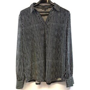 Adrianna Papell Women's Long Sleeve Blouse Size XL